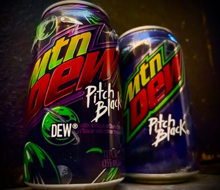 What Does Mountain Dew Pitch Black Taste Like
